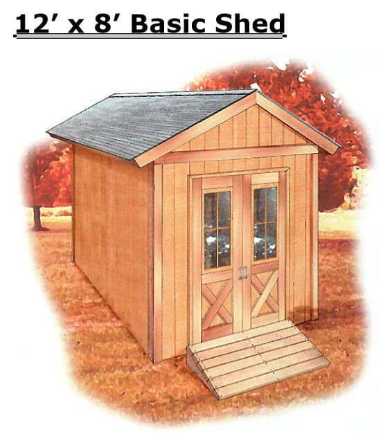 image of teds woodworking shed plan