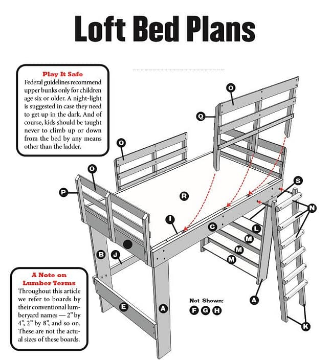image of loft beds teds woodworking review